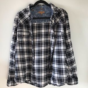 Plaid Long Sleeve Top